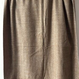 Elegant Brown Herringbone Scarf — GAP men’s